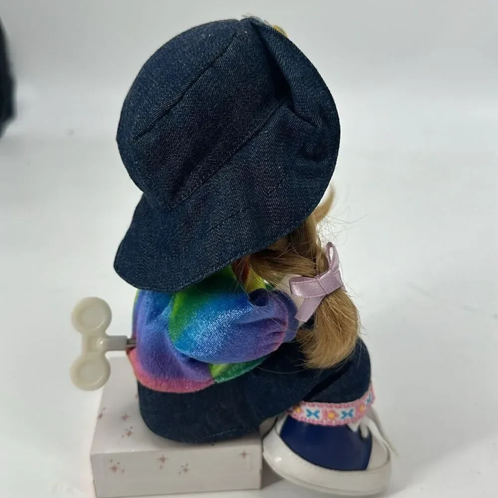 Berkeley Designs Rainbow Wind Up Musical Doll. see Video she beautiful See Video